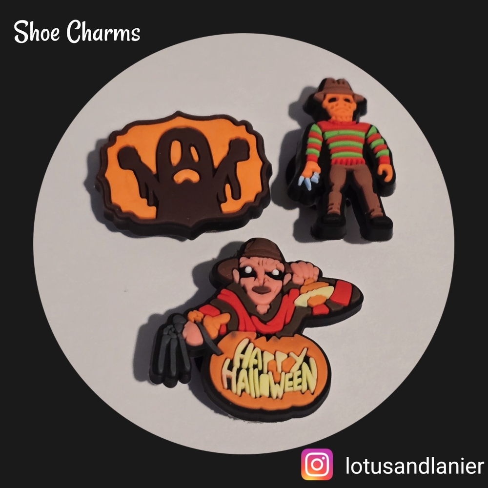 Shoe Charms Freddy's Halloween Set Of 3